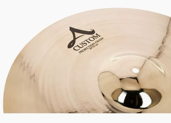 Zildjian 20" A-Custom Projection Crash detail 4