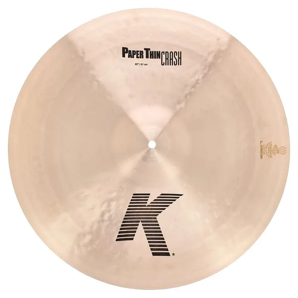 Zildjian 20" K-Series Paper Thin Crash detail 2