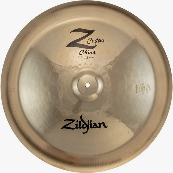 Zildjian 20" Z Custom China brilliant detail 2