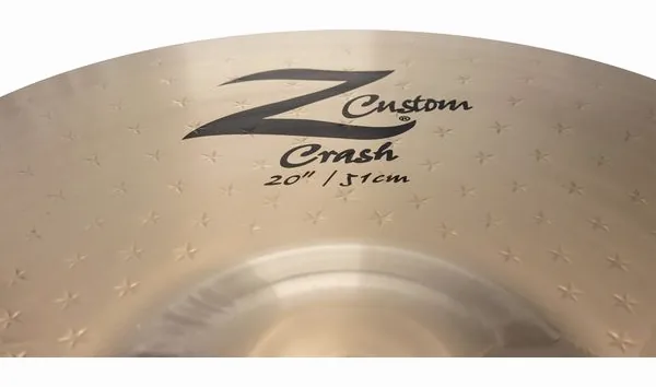 Zildjian 20" Z Custom Crash detail 4