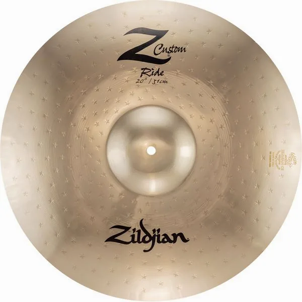 Zildjian 20" Z Custom Ride brilliant detail 2