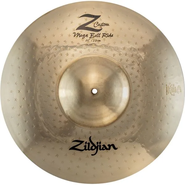 Zildjian 21" Z Custom Mega Bell Ride detail 2