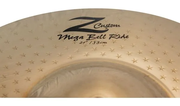 Zildjian 21" Z Custom Mega Bell Ride detail 4