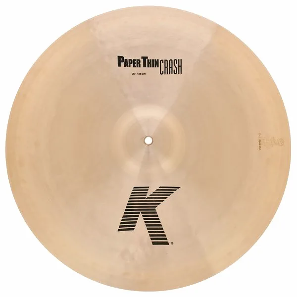 Zildjian 22" K-Series Paper Thin Crash detail 2