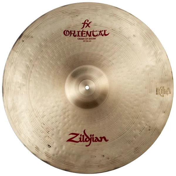 Zildjian 22" Oriental Crash of Doom detail 2