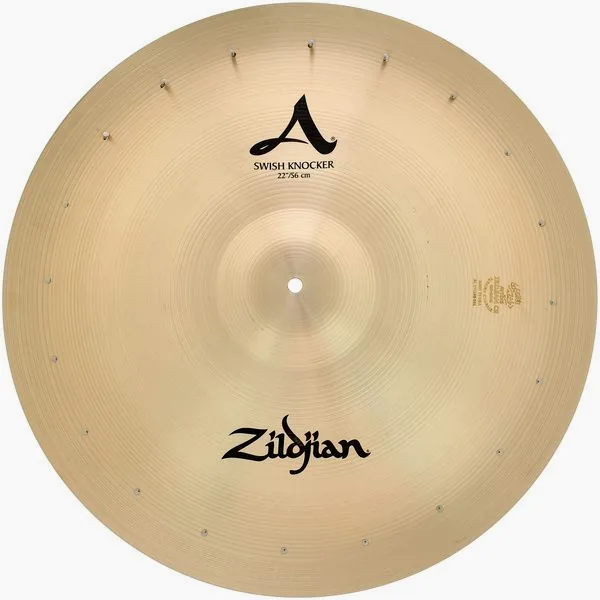Zildjian 22" Swish Knocker with Rivets detail 2