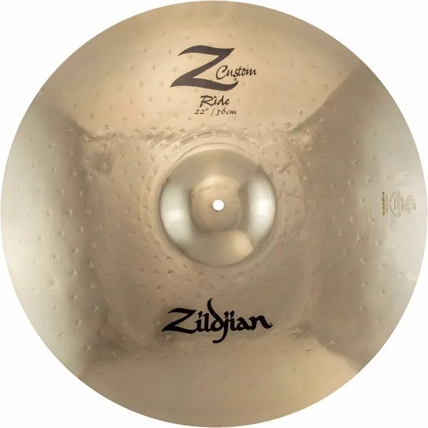 Zildjian 22" Z Custom Ride brilliant detail 2