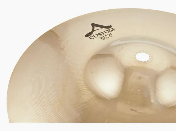 Zildjian 10" A-Custom Splash detail 4