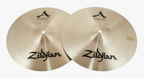 Zildjian 13" A-Series New Beat Hi-Hat detail 2