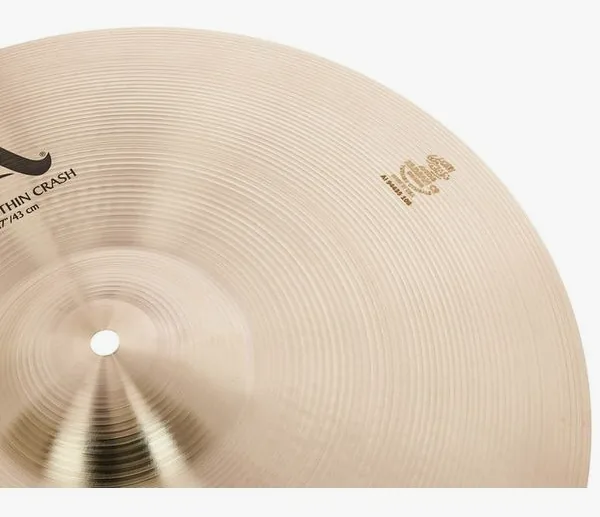 Zildjian 17" A-Series Medium Thin Crash detail 4
