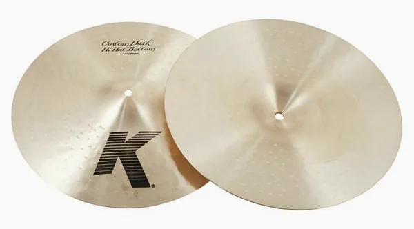 Zildjian 14" K-Custom Dark Hi-Hat detail 2