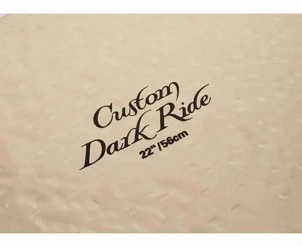 Zildjian 22" K-Custom Dark Ride detail 4