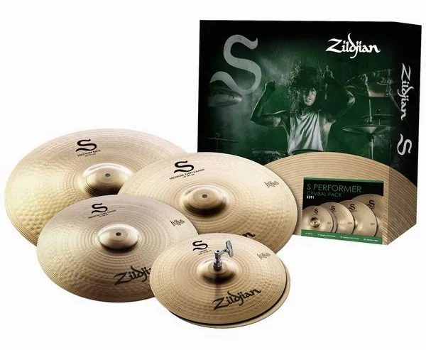 Zildjian S Series Performer Cymbal Set vooraanzicht
