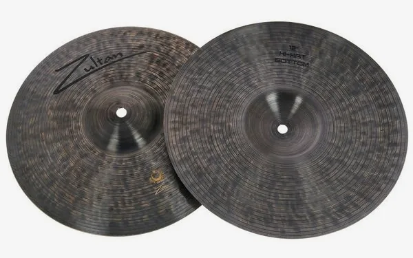 Zultan 12" Hi-Hat Medium Dark Matter detail 3
