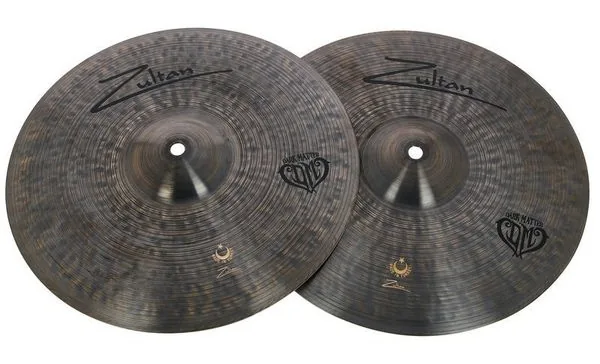 Zultan 13" Hi-Hat Medium Dark Matter detail 2