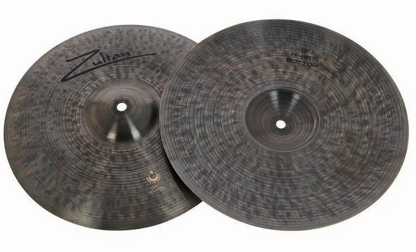 Zultan 13" Hi-Hat Medium Dark Matter detail 3