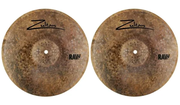 Zultan 13" Raw Hi-Hat detail 2