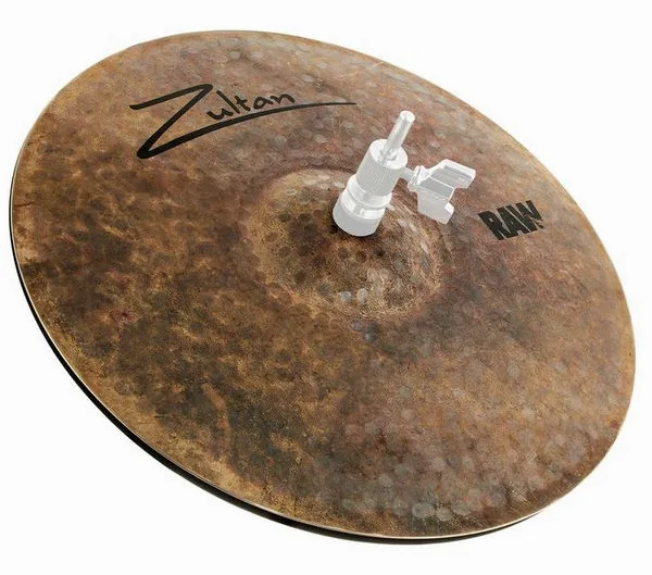 Zultan 13" Raw Hi-Hat vooraanzicht