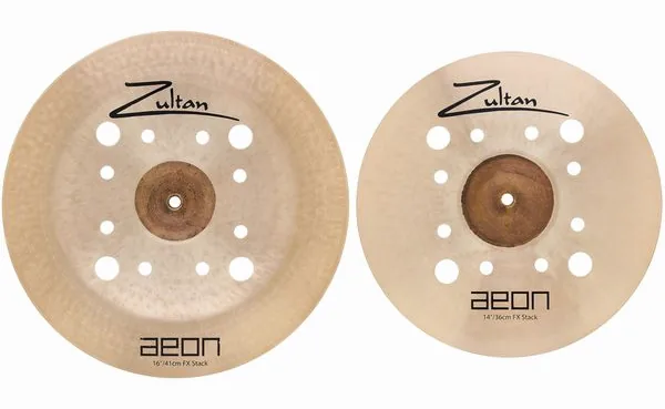 Zultan 14"/16" Aeon FX Stack detail 2