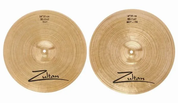 Zultan 14" Heritage Hi-Hat detail 3