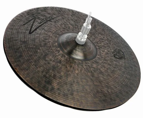 Zultan 14" Hi-Hat "dalge" Dark Matter vooraanzicht