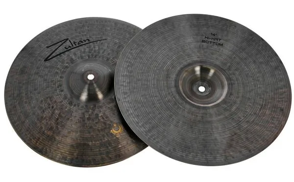 Zultan 14" Hi-Hat Medium Dark Matter detail 3