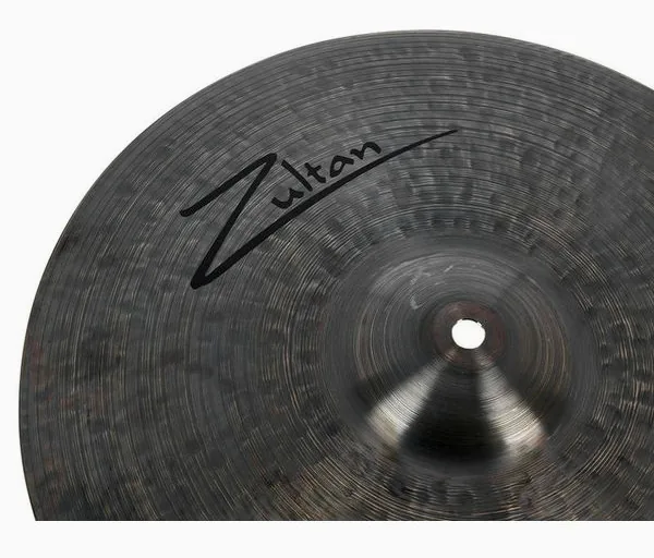Zultan 14" Hi-Hat Medium Dark Matter detail 4
