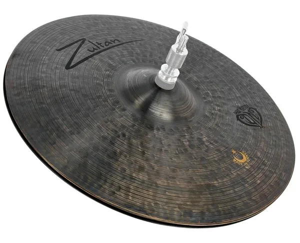 Zultan 14" Hi-Hat Medium Dark Matter vooraanzicht