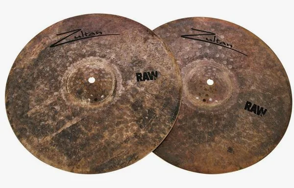 Zultan 14" Raw Hi-Hat detail 2