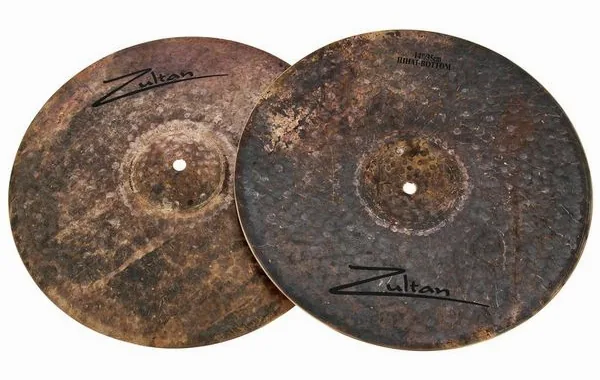 Zultan 14" Raw Hi-Hat detail 3