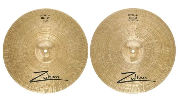 Zultan 15" Heritage Hi-Hat detail 3