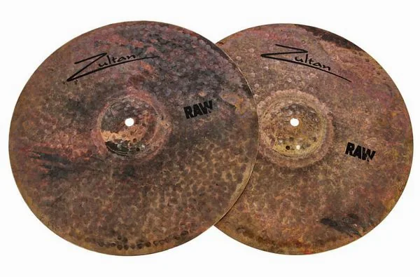 Zultan 15" Raw Hi-Hat detail 2