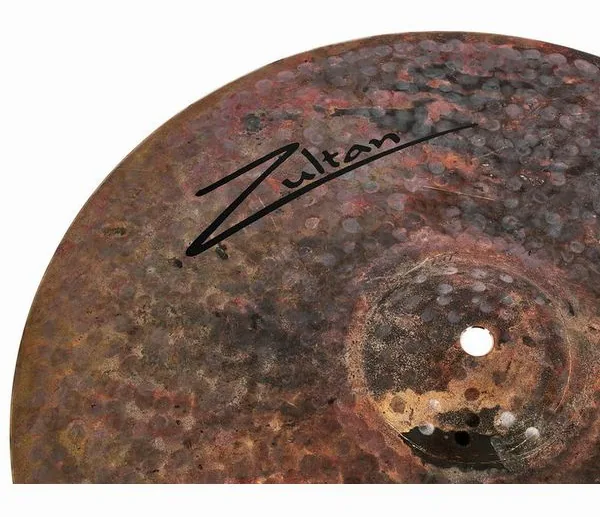 Zultan 15" Raw Hi-Hat detail 4