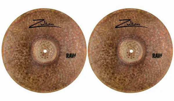 Zultan 15" Raw Jazz Hi-Hat detail 2