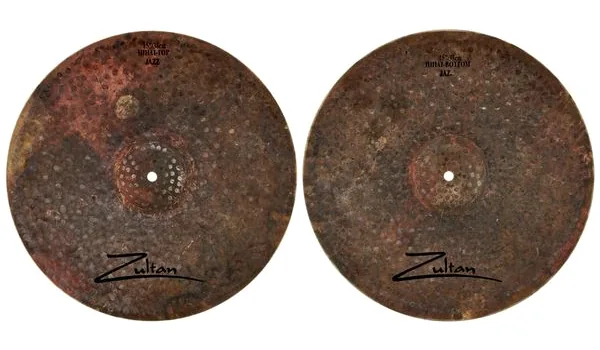 Zultan 15" Raw Jazz Hi-Hat detail 3