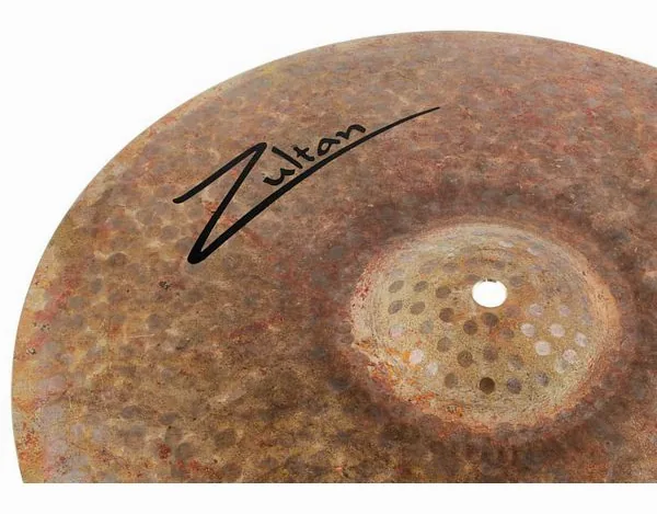Zultan 15" Raw Jazz Hi-Hat detail 4