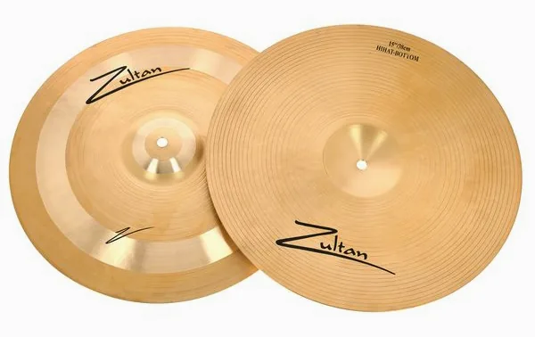 Zultan 15" Z-Series Hi-Hat detail 3