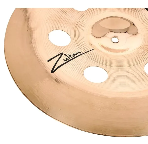 Zultan 16" Rock Beat China Holey detail 4