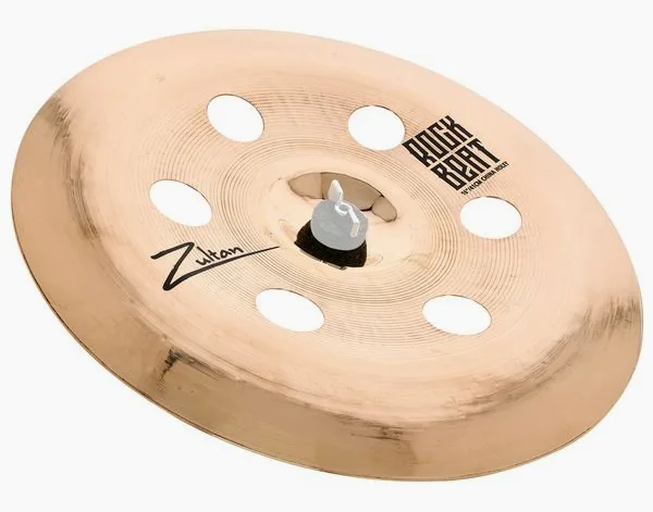 Zultan 16" Rock Beat China Holey vooraanzicht