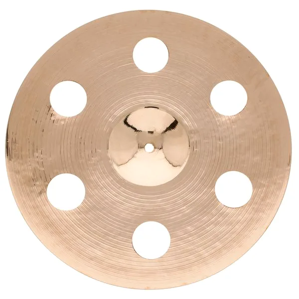 Zultan 16" Rock Beat Crash Holey detail 3