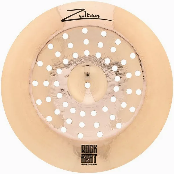 Zultan 16" Rock Beat Trash China detail 2