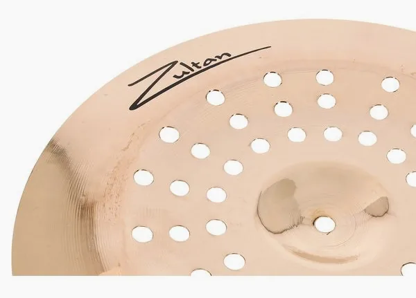 Zultan 16" Rock Beat Trash China detail 4