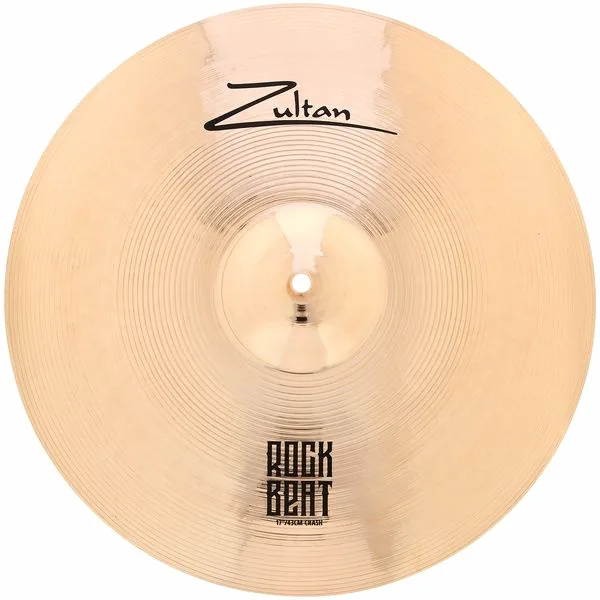Zultan 17" Rock Beat Crash detail 2