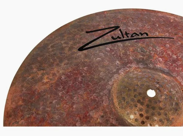 Zultan 18" Raw Jazz Ride detail 4