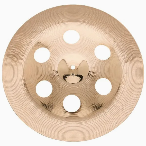 Zultan 18" Rock Beat China Holey detail 3