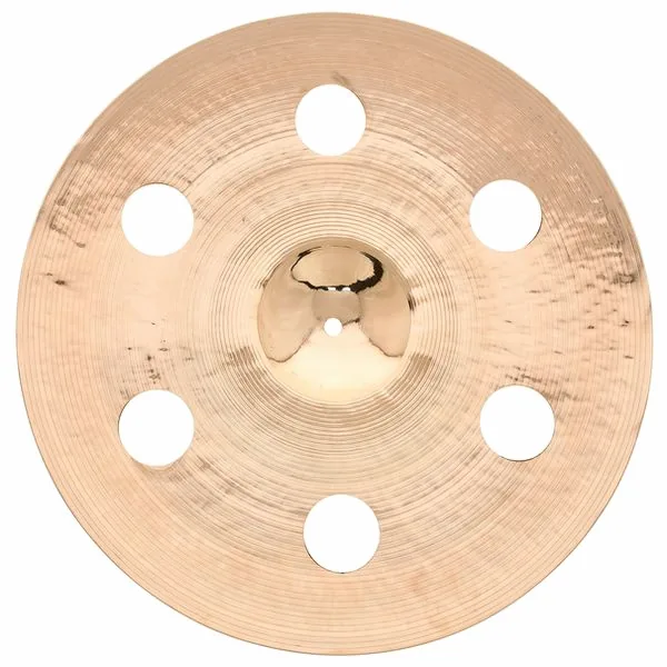 Zultan 18" Rock Beat Crash Holey detail 3