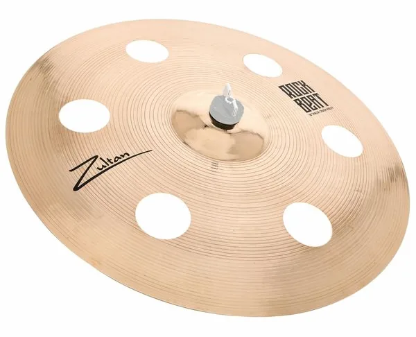 Zultan 18" Rock Beat Crash Holey vooraanzicht