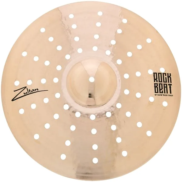 Zultan 18" Rock Beat Trash Crash detail 2