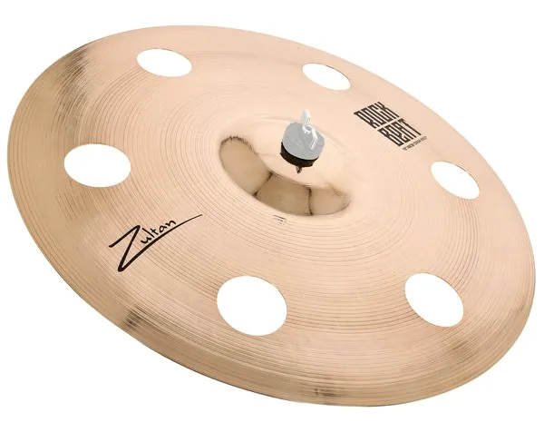 Zultan 19" Rock Beat Crash Holey vooraanzicht