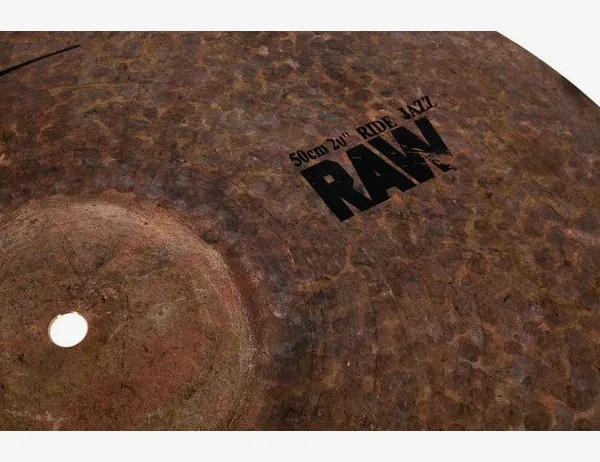 Zultan 20" Raw Jazz Ride detail 5